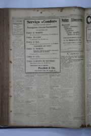 Página do jornal O Nordeste de agosto de 1937