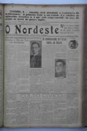 Página do jornal O Nordeste de setembro de 1937