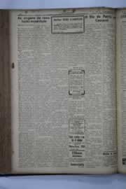 Página do jornal O Nordeste de setembro de 1937