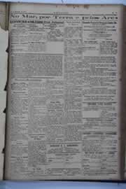 Página do jornal O Nordeste de setembro de 1937