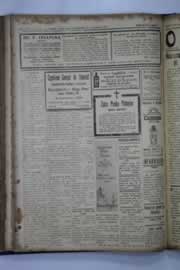 Página do jornal O Nordeste de setembro de 1937