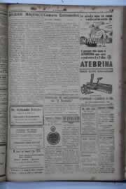 Página do jornal O Nordeste de outubro de 1937