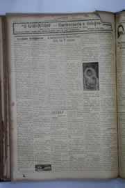 Página do jornal O Nordeste de novembro de 1937