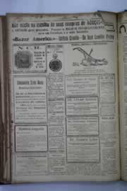 Página do jornal O Nordeste de novembro de 1937