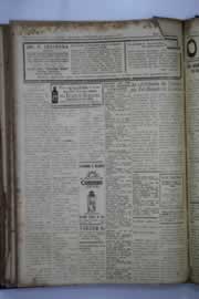 Página do jornal O Nordeste de novembro de 1937
