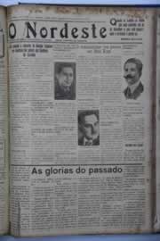Página do jornal O Nordeste de novembro de 1937