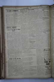 Página do jornal O Nordeste de novembro de 1937