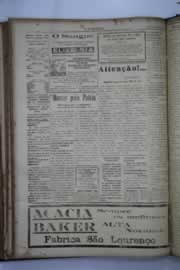 Página do jornal O Nordeste de novembro de 1937