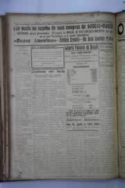 Página do jornal O Nordeste de novembro de 1937