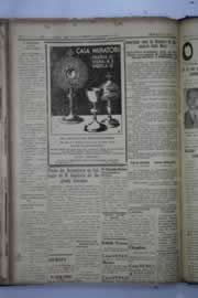 Página do jornal O Nordeste de novembro de 1937