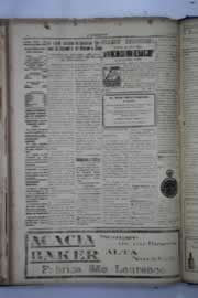 Página do jornal O Nordeste de novembro de 1937