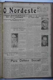 Página do jornal O Nordeste de novembro de 1937