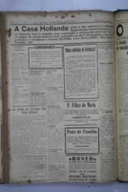 Página do jornal O Nordeste de novembro de 1937