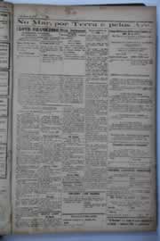 Página do jornal O Nordeste de janeiro de 1938