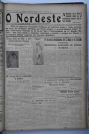 Página do jornal O Nordeste de janeiro de 1938