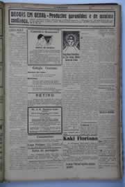 Página do jornal O Nordeste de janeiro de 1938