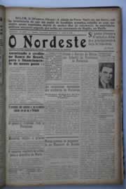 Página do jornal O Nordeste de janeiro de 1938