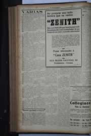 Página do jornal O Nordeste de janeiro de 1938