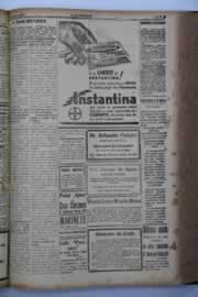 Página do jornal O Nordeste de março de 1938
