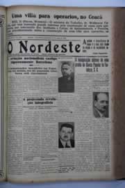 Página do jornal O Nordeste de março de 1938