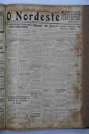 Página do jornal O Nordeste de abril de 1938