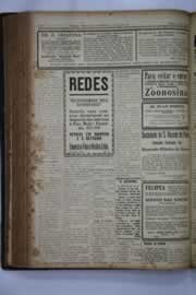 Página do jornal O Nordeste de abril de 1938