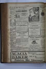 Página do jornal O Nordeste de abril de 1938