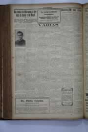 Página do jornal O Nordeste de abril de 1938