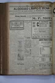 Página do jornal O Nordeste de abril de 1938