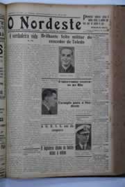 Página do jornal O Nordeste de abril de 1938