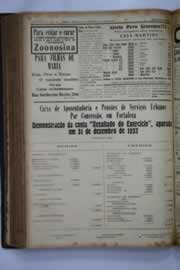 Página do jornal O Nordeste de abril de 1938