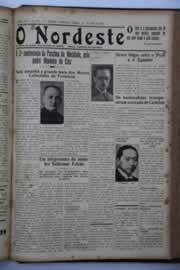 Página do jornal O Nordeste de junho de 1938