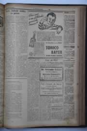 Página do jornal O Nordeste de junho de 1938