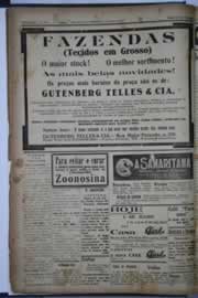Página do jornal O Nordeste de julho de 1938