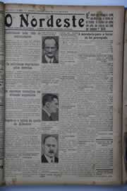 Página do jornal O Nordeste de julho de 1938