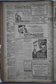 Página do jornal O Nordeste de julho de 1938