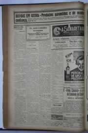 Página do jornal O Nordeste de julho de 1938