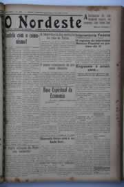 Página do jornal O Nordeste de julho de 1938