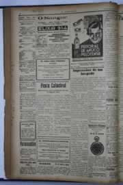 Página do jornal O Nordeste de julho de 1938