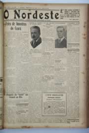 Página do jornal O Nordeste de julho de 1938