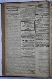 Página do jornal O Nordeste de julho de 1938