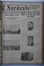 Página do jornal O Nordeste de julho de 1938
