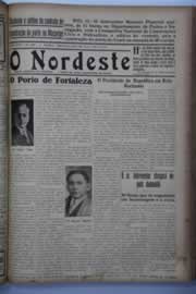 Página do jornal O Nordeste de julho de 1938