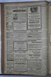 Página do jornal O Nordeste de julho de 1938