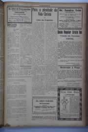 Página do jornal O Nordeste de julho de 1938