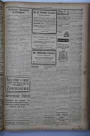Página do jornal O Nordeste de julho de 1938
