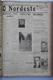 Página do jornal O Nordeste de julho de 1938