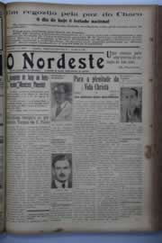 Página do jornal O Nordeste de julho de 1938