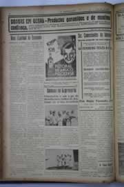 Página do jornal O Nordeste de julho de 1938
