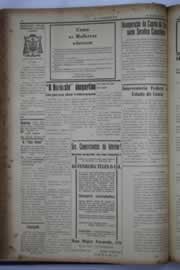 Página do jornal O Nordeste de julho de 1938